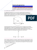 Construcţii geometrice