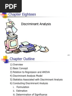 Discriminant Analysis