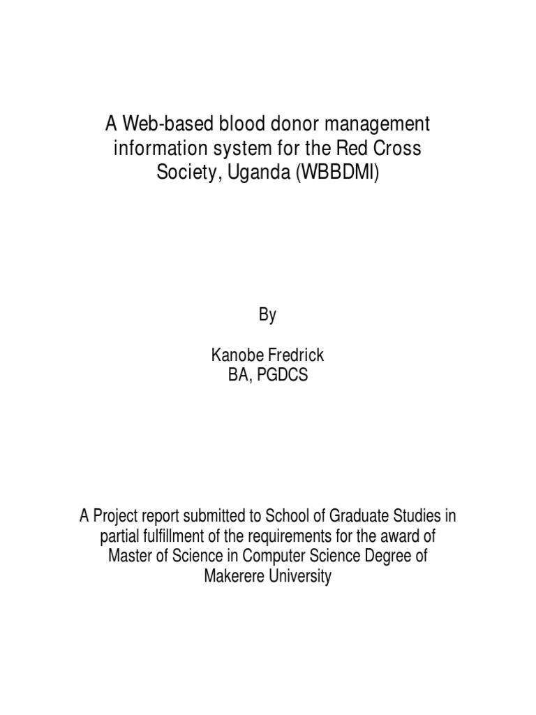 Blood Bank System | PDF | Php | World Wide Web