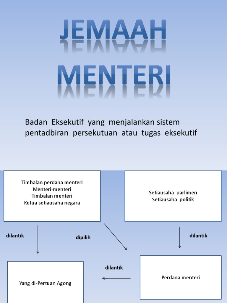 Jemaah Menteri Pdf