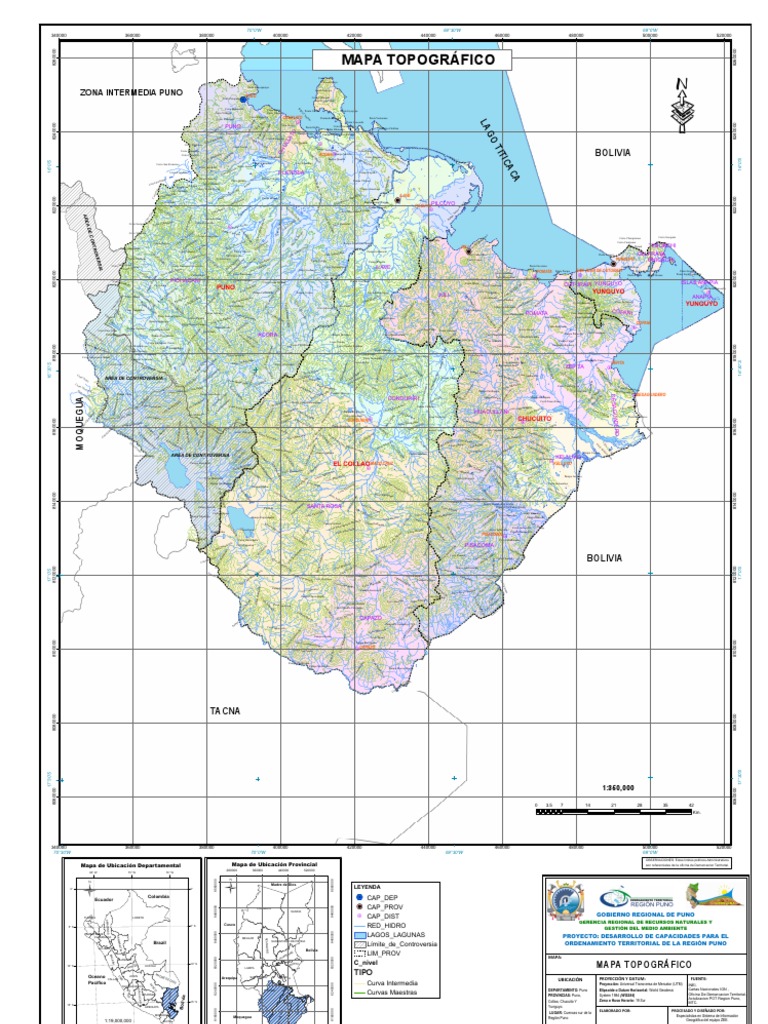 MAPA TOPOGRAFICO