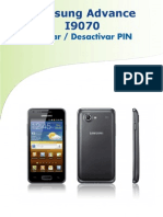 Activar Desactivar Pin+Samsung+Advance+I9070