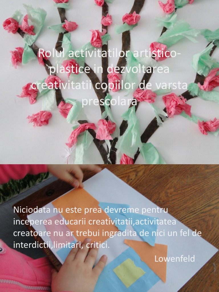 57471714 Dezvoltarea Creativitatii Prescolarilor La Activitatile