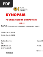 Student Management System