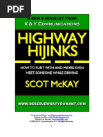Download Highway Hijinks How To Flirt With And Maybe Even Meet Someone In Traffic by Scot McKay by Scot McKay SN15750727 doc pdf