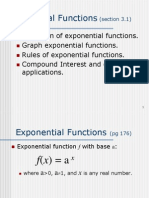 3.1 Exponential Functions