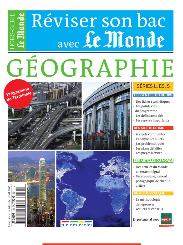 Reviser Son Bac Avec Le Monde GeOGRAPHIE | PDF | Mondialisation |  Développement économique