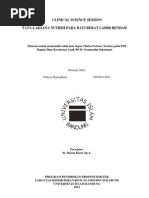 Download Tata Laksana Nutrisi Pada Bayi Berat Lahir Rendah by Prilavia Ramadhani SN157525188 doc pdf