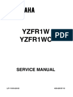 Yamaha R1 Service Manual 2007