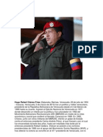 biografia de Hugo Rafael Chávez Frías