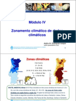 Zonamento climático de dados climáticos