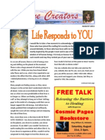 Divine Creators Newsletter - August 2013
