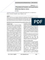 Of Primary Metabolites From Sesamum Indicum: in Vivo and in Vitro Phytochemical Evaluation and Quantification