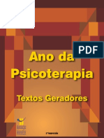 Ano Da Psicoterapia Textos Geradores