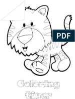Tiger Four Coloring