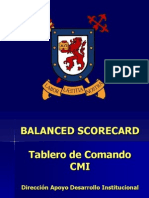 Balanced Scorecard - Uchile
