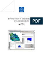 Ansys14 Classic Tutorial Lab1