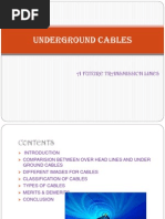 Download Under Ground Cables Ppt by sreenivasroyal8 SN157577427 doc pdf
