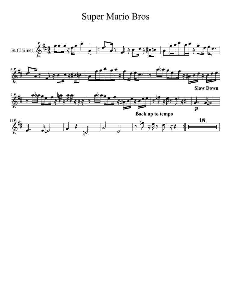 Super Mario Bros B PDF