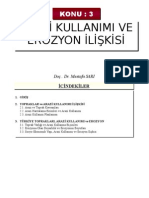 03.arazi Kul. Ve Erozyon İlişk. M. Sarı 08.02.2006