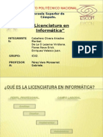 Licenciatura en informática 1cv2