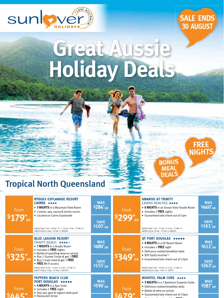 Sunlover Holidays Specials | PDF | Leisure | Business