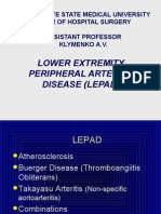 Lower Extremity Peripheral Arterial Disease (Lepad)