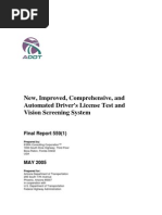 Download Sandy Straus - New Improved Comprehensive and Automated Drivers License Test and Vision Screening System by Sandy H Straus ESRA Consulting Corporation Department of Transportation and Federal Highway Administration FHWA-AZ-04-5591 Phoenix Arizona Arizona Department of Transportation 2005 by 0888668 SN15760425 doc pdf
