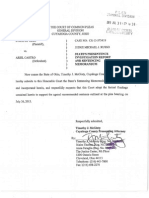 2013 07-31 State of Ohio v Ariel Castro - State's Presentence Investigation Report and Sentencing Memorandum