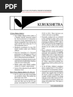 Gist of Kurukshetra - OCT 2012