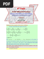 6.homogeneous Linear Equations With Constant Coefficients