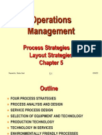 Operations Management: Process Strategies and Layout Strategies