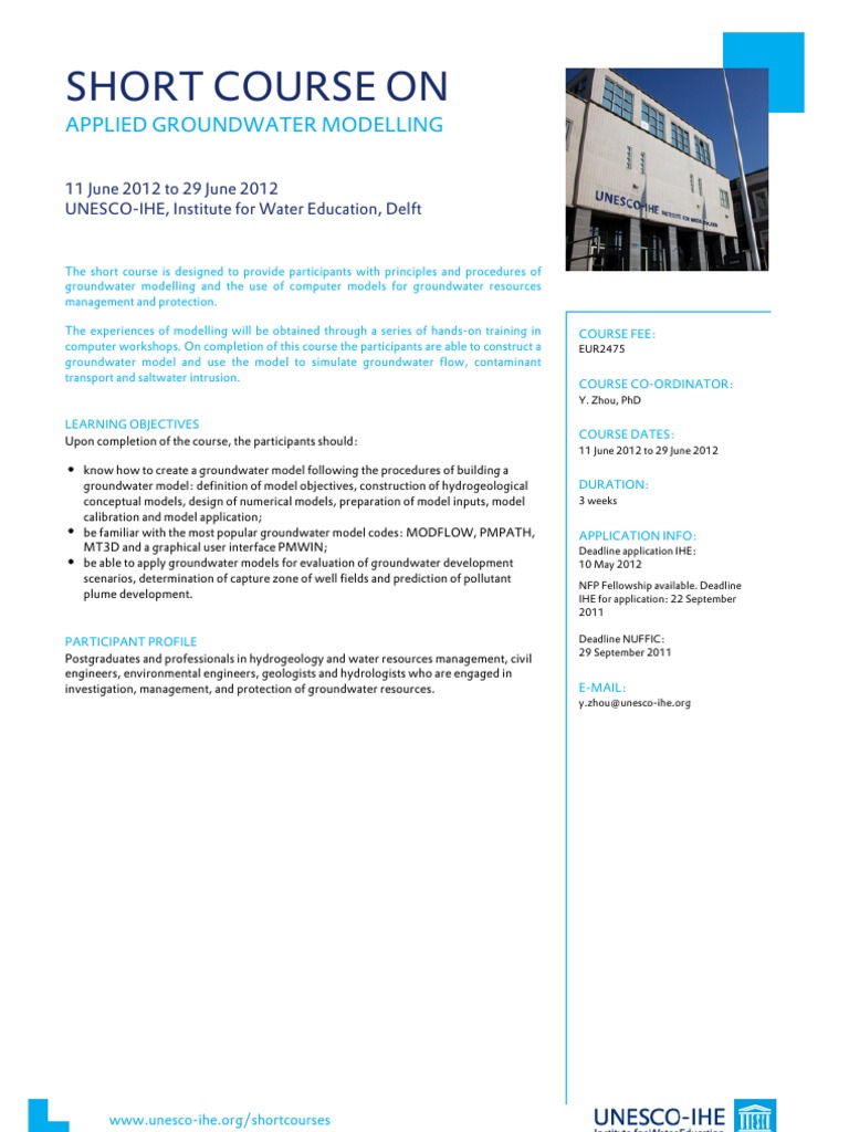 Applied Groundwater Modelling Pdf Hydrogeology Groundwater