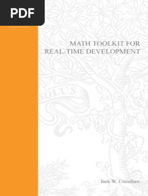 Math Toolkit For Real-Time Development (Jack Crenshaw) | PDF