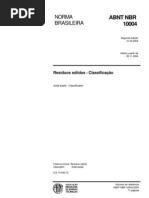 NBR n 10004-2004
