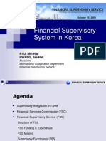 Financial Supervisory System in Korea: RYU, Min Hae HWANG, Jae Hak