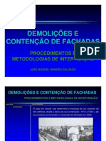 Demolicoes e Contencao de Fachadas