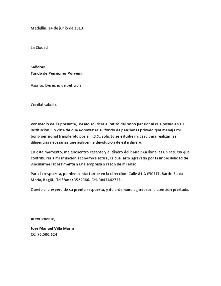 Carta De Devolucion De Dinero Por Error Del Banco - Top 