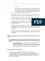 Section 6. Terms of Reference: 7.0 Detailed Description of The Proposed Technical Approach Keyed To The Scope of Work