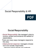 Social Responsibility