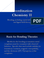 Coordination Chemistry II