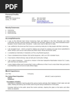 tyler - resume - 10-10-11 - 6-25-12 - two pages