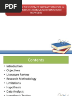 Consumer Satisfaction Regarding Telecom Service Providers