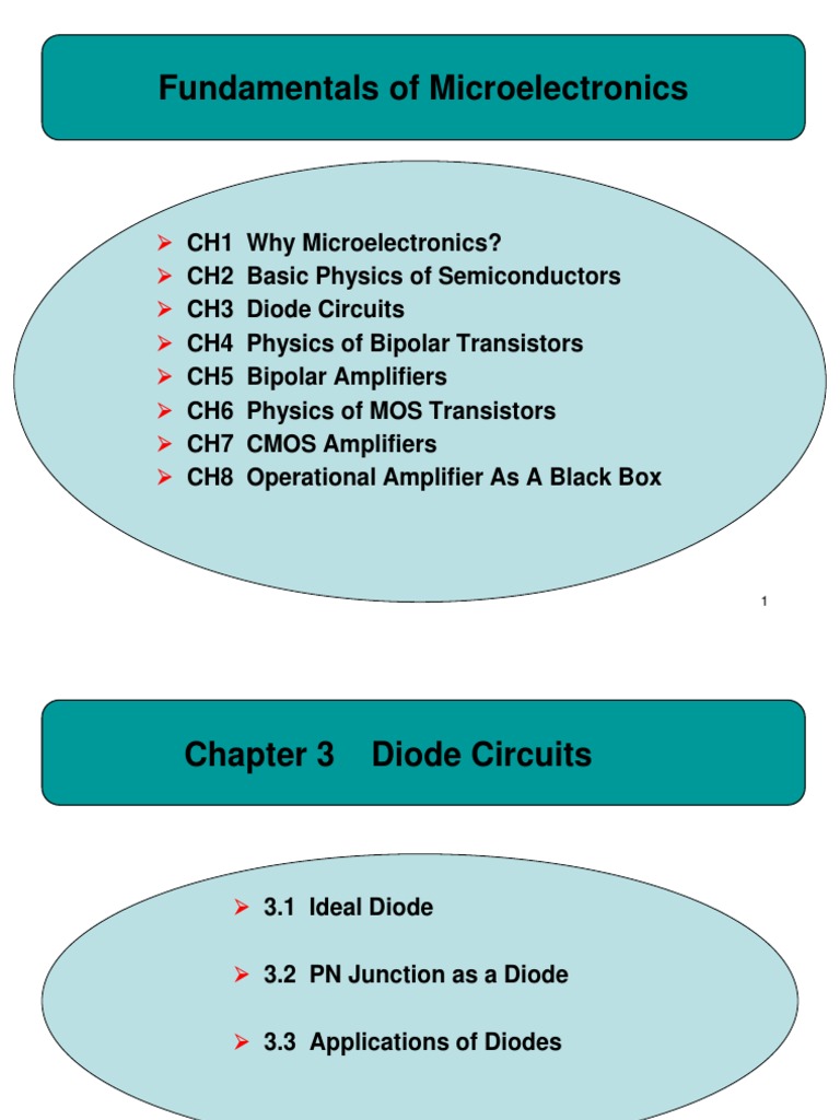 Chapter 3 Diode Circuits | PDF | Rectifier | Diode