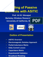 Modeling of Passive Elements With ASITIC