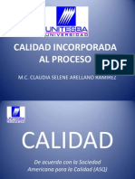 Calidad Incorporada Al Proceso