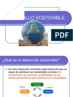 deSARROLLO SOSTENIBLE