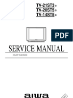 Aiwa TV-21ST3, TV-20ST5, TV-14ST5 PDF