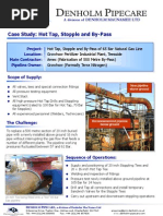 Case Study - Hot Tap, Stopple and By-Pass