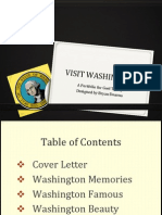 Visit Washington: A Portfolio For Gael Tow Ey Designed by Bryan Doson o